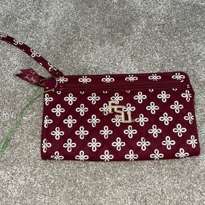 vera bradley fsu wristlet